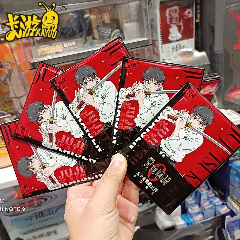 

KAYOU Genuine Jujutsu Kaisen Card The Card of The Warlock Freeze-frame Polaroid Collect Toy Gifts Around Animation