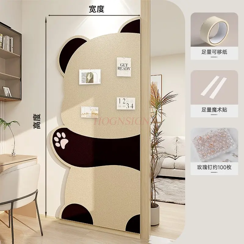 

1 шт. панда фотодисплей настенная фетровая доска фетровая наклейка на стену фото стена фон доска украшение стены