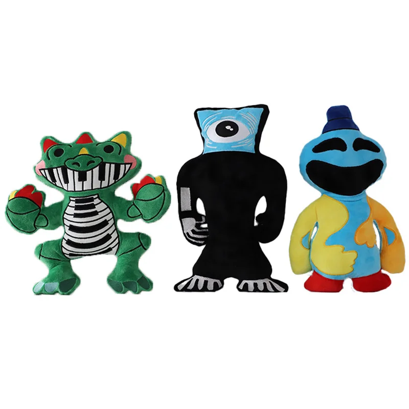 Yarnaby-muñeco de peluche de pesadilla, muñeco de dibujos animados, dinosaurio suave y bonito, León grande, Doey Pianosaurus, decoración, peluche Incredibox