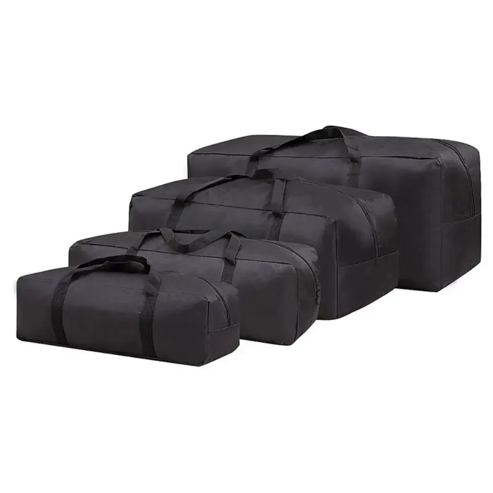 Travel Picnic Handle Luggage Bag Waterproof Sturdy Oxford Moving Bag Large Capacity Camping Tent Storage Bag Packaging Tool Hot