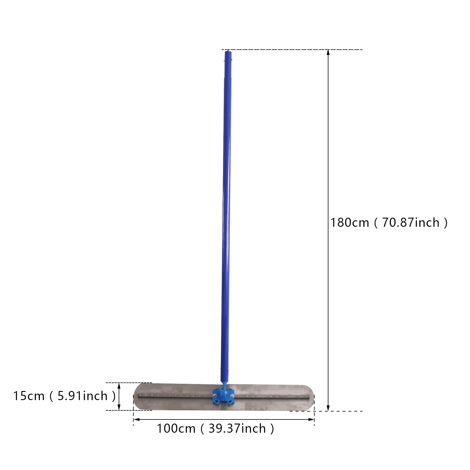 مقبض طويل مجرفة خرسانية أدوات خرسانية ديكور منزلي، أدوات بناء هندسية #6