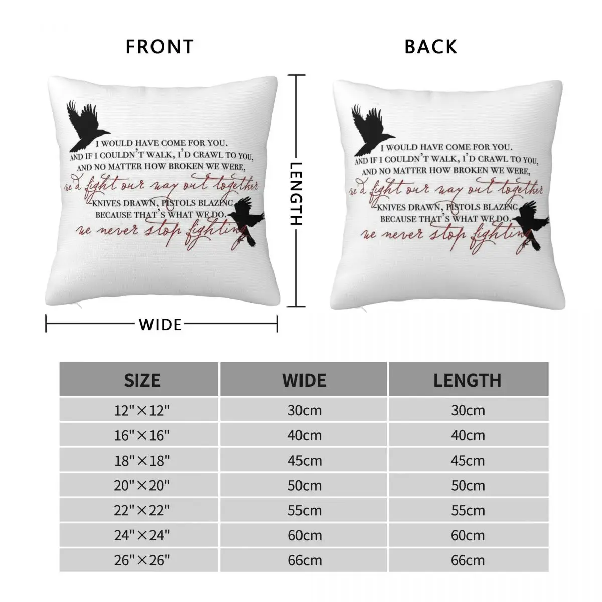 Six Of Crows Kaz Brekker Inej Ghafa Square Pillowcase Polyester Linen Velvet Zip Decor Pillow Case Sofa Seater Cushion Cover