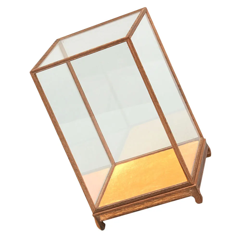 

Transparent Display Case Premium Material Household Showcase Decorative Protective Box Multi-Function Desktop Display Accessory