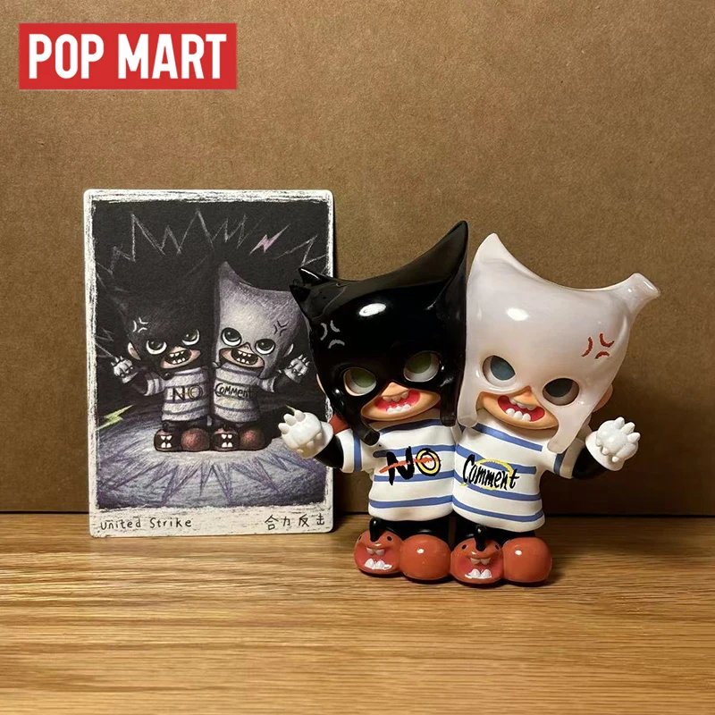 

POP MART Zsiga Twins Series Blind Box Guess Bag Desktop Decoration Blind Bag Toys Anime Figure Cute Model Gift Girl