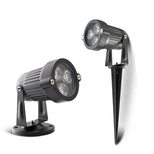 

0.5-Meter LED Landscape Spike Light Outdoor Waterproof 30° Concentrated Spotlight 6W Garden Lawn Lights Spikes for AC220V12V