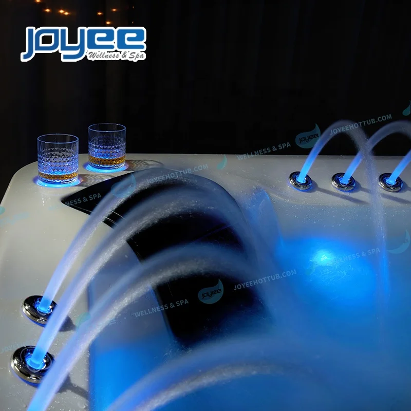 JOYEE Popular Acrylic Hot Tubs Outdoor Spa Tubs Massage 5 Person Garden Leisure Spa Hot Tub prices