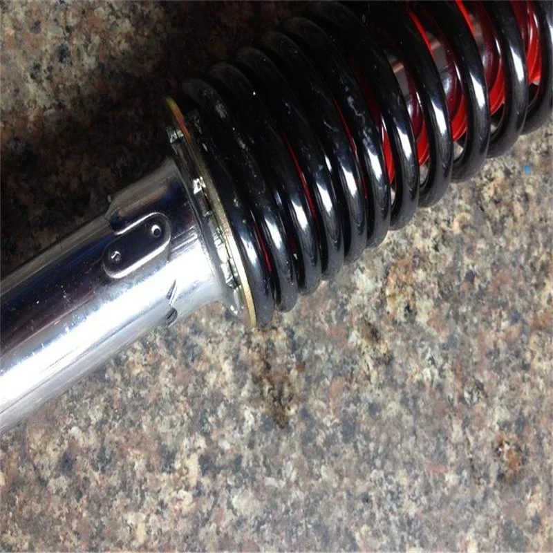 Motorcycle electric shock absorbers rear shock absorbers single pair of spring and a pair of shock