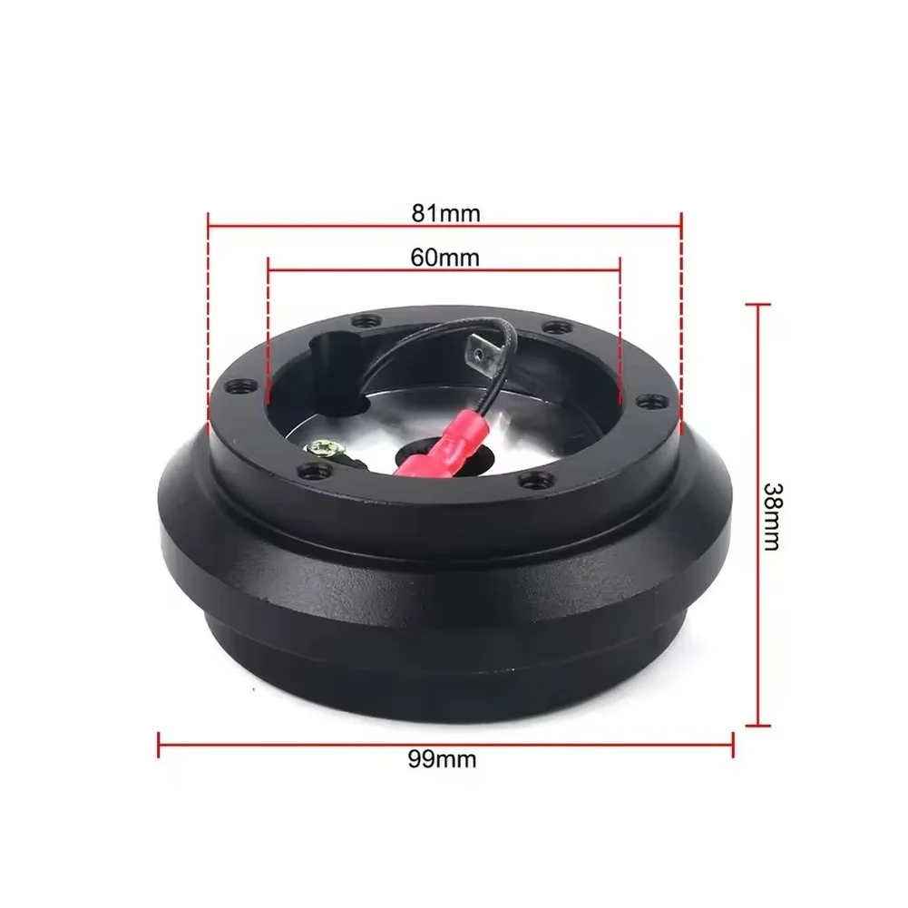 

Aluminum Alloy Steering Wheel Hub Adapter For FOR HONDA Accord Civic FOR-CRX Car Steering Wheel Base Accessories