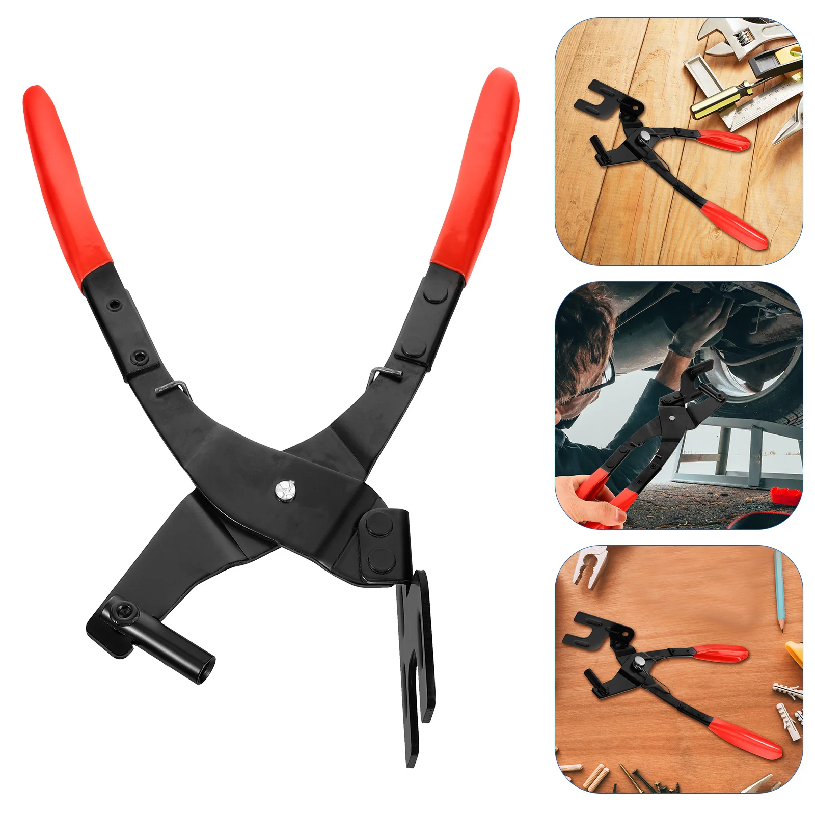 

Exhaust Hanger Remover Pliers Rubber Support Tool for Car Automotive Repair Steel Bracket Removal Exhaust System Tools