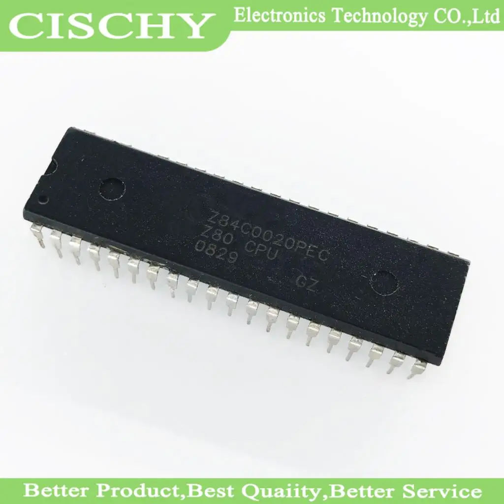 1pcs/lot Z84C0020PEC Z80CPU Z80-CPU Z80 CPU DIP-40