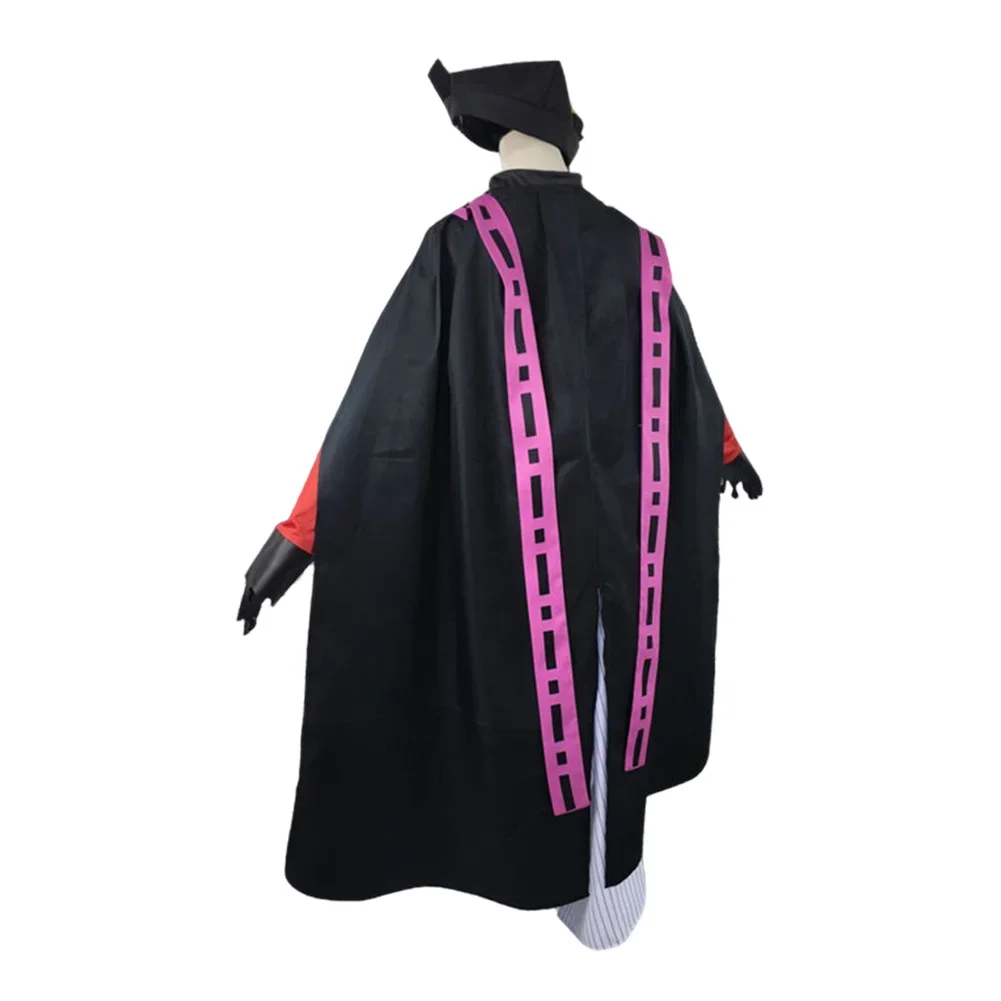 Douma Cosplay capa de fantasía sombrero ropa Anime Devil Murderer disfraz hombres adultos juego de rol fantasía trajes masculino