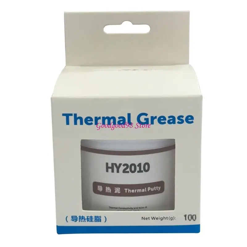 HY2010 High Thermals Conductivity Silicone Greases For CPU VGA Chipsets Heat Sink Cooling Efficient Heat Dissipation W8EC