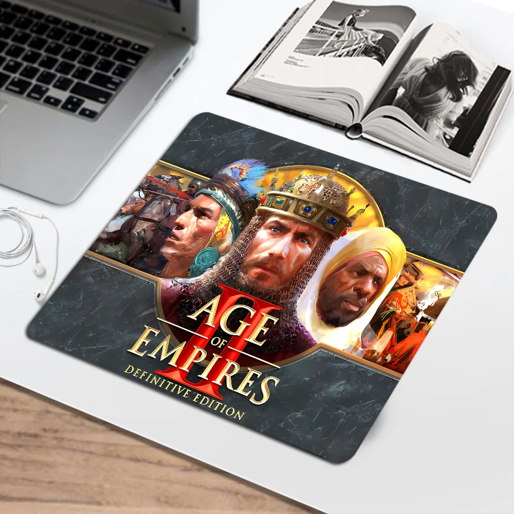 Age of Empires Mousepad Anti-Slip Gaming Mouse Pad Gamer Desk Mat Keyboard Pad Decoration Mause Pad Office Desk Accessories