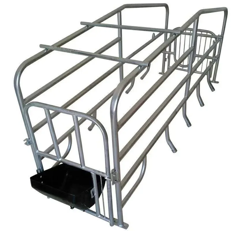 

Great Farm Modern Agricultural Equipments Animal Cages Sow Gestation Pen Galvanized Pig Farming Equipment