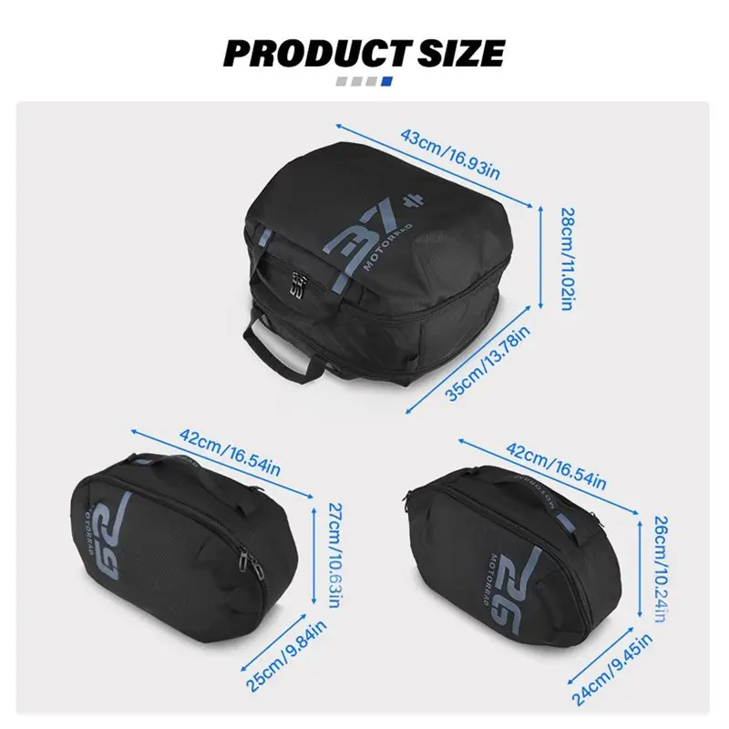 NEW HOT In Stock-Motorcycle Accessories For BMW R1300R R1300RS 2025 2026 Side Case Liner Bag Trunk Inner Bag Set