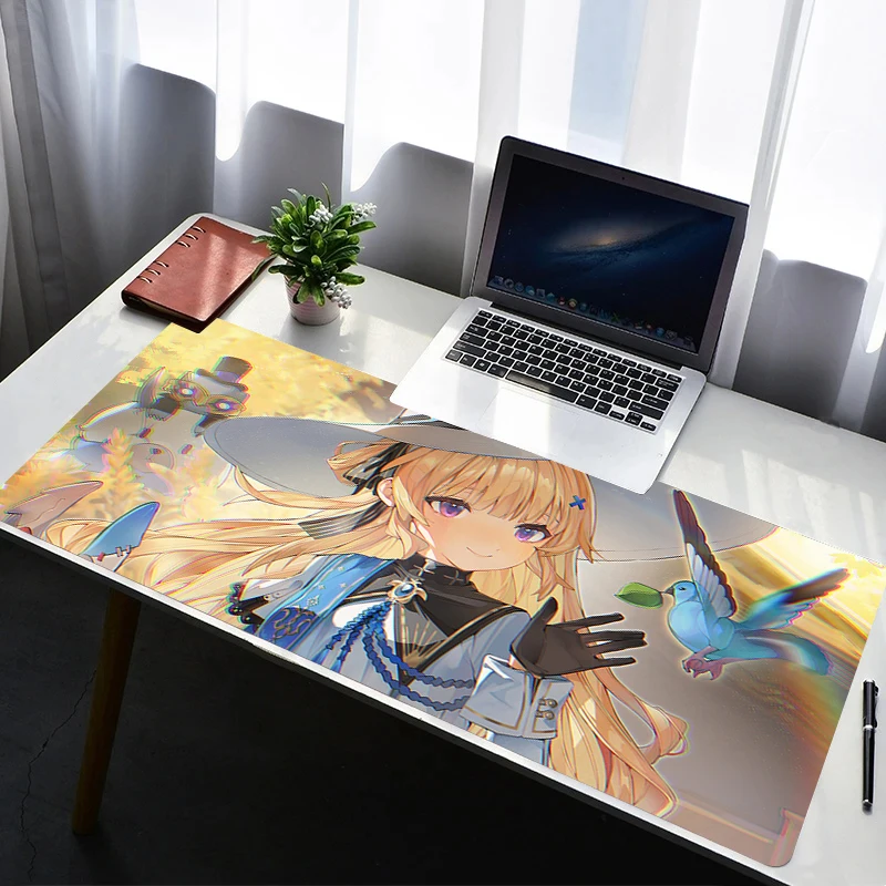 

Mouse Pad Laptop Non Slip Extended Desktop Wuthering Waves Phoebe Mouse Mat PC Rubber Keyboard Pad Gaming Accessories Mousepad