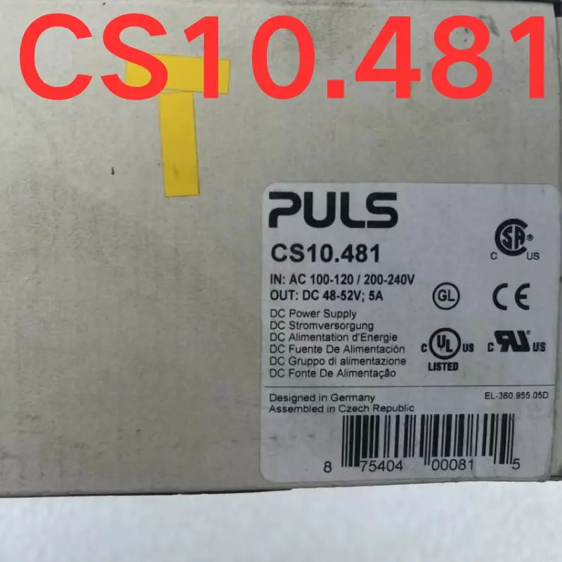 brand-new, Power supply CS10.481  Prices can be discounted