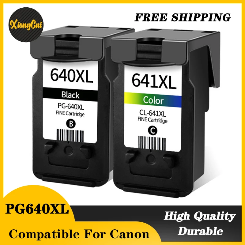 

For Canon PG 640 XL CL 641 XL Ink Cartridge Ror Canon 640XL 641XL Pixma MG2160 MG2260 MG3160 MG3260 MX376 MX396 Printer