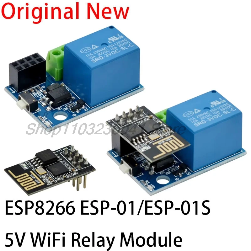 ESP8266 ESP-01 ESP-01S 5V WiFi Relay Module Things Smart Home Remote Control Switch Phone APP Wireless WIFI Module For ARDUINO