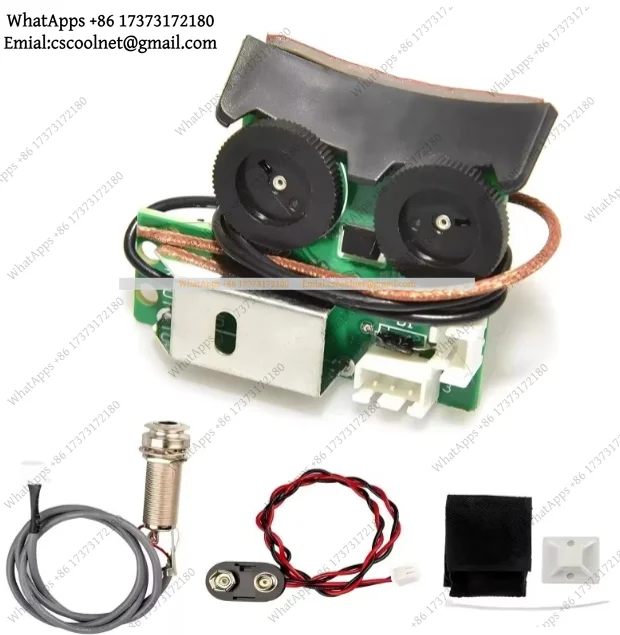 JS02 for Fishman VT1 Compatible Acoustic Guitar Pickup Preamp EQ System for Electric-Box Guitars