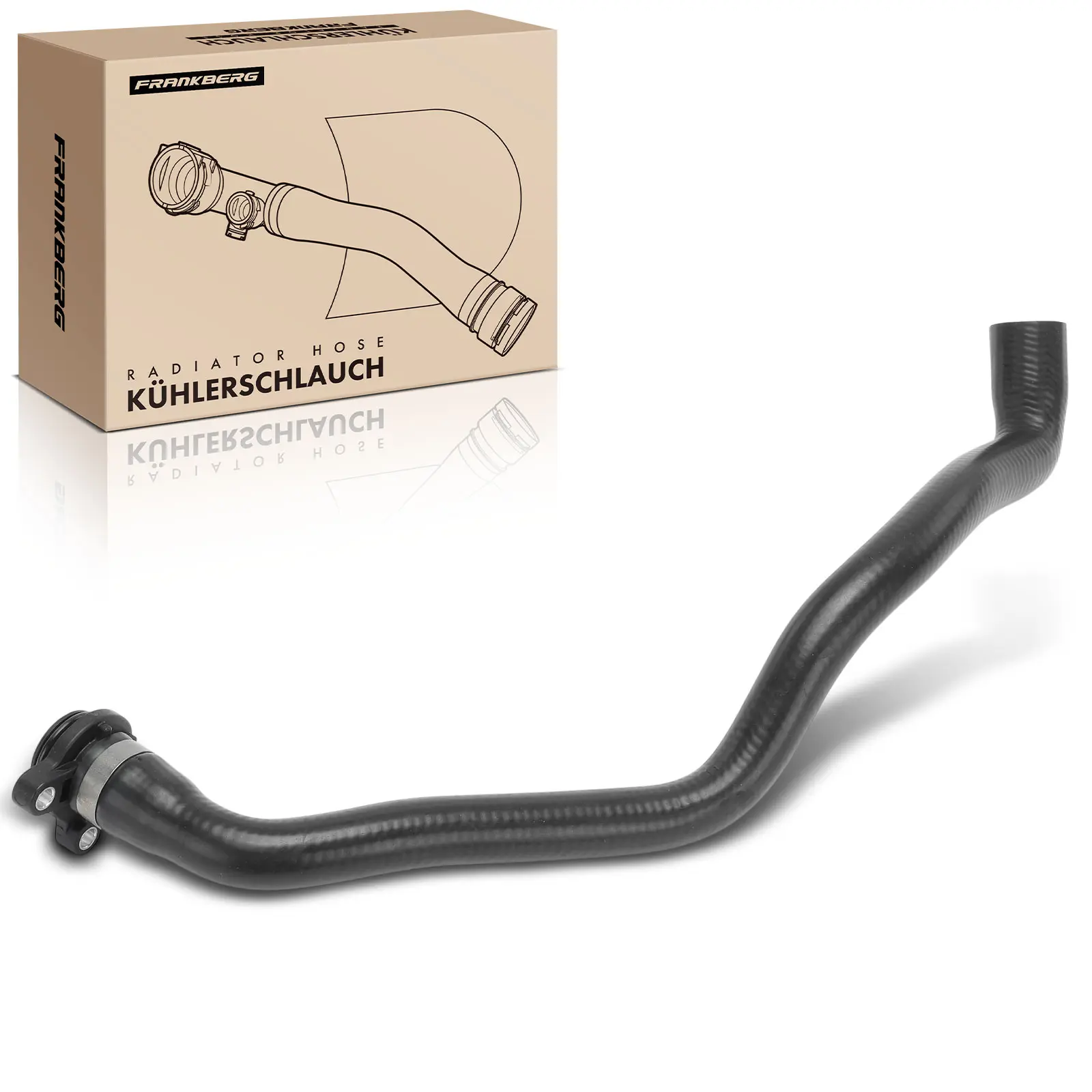 Frankberg 1x Kühlerschlauch Kühlwasserschlauch für BMW X5 E70 xDrive40i X6 E71 E72 xDrive35i V202412 11537585023