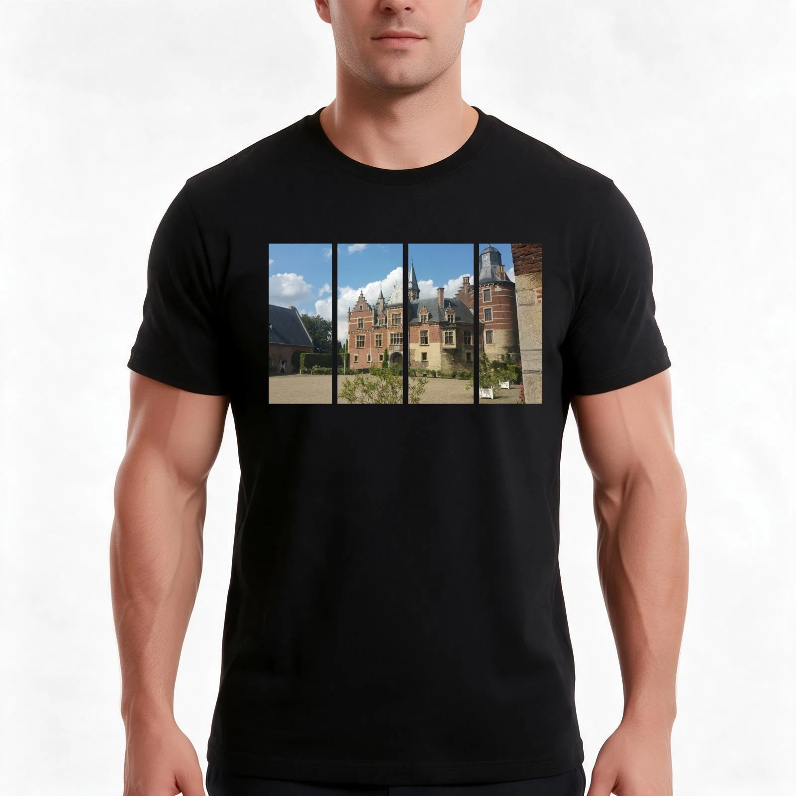 Mheer Castle locally known as Kasteel van Mheer lies in the village of the same name in the province of Limburg in Ne T-Shirt