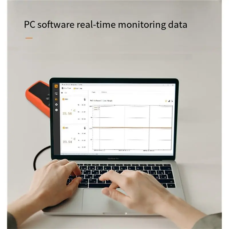 ABLN-YET-620 Misuratore di temperatura termocoppia YET-620 Termometro digitale LCD Indicatore di temperatura a doppio canale con sonda di tipo K