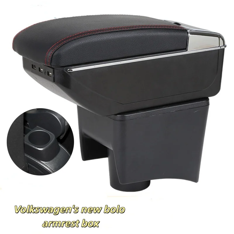 

For Volkswagen POLO Armrest box Interior Parts Car Accessories 2012-2018
