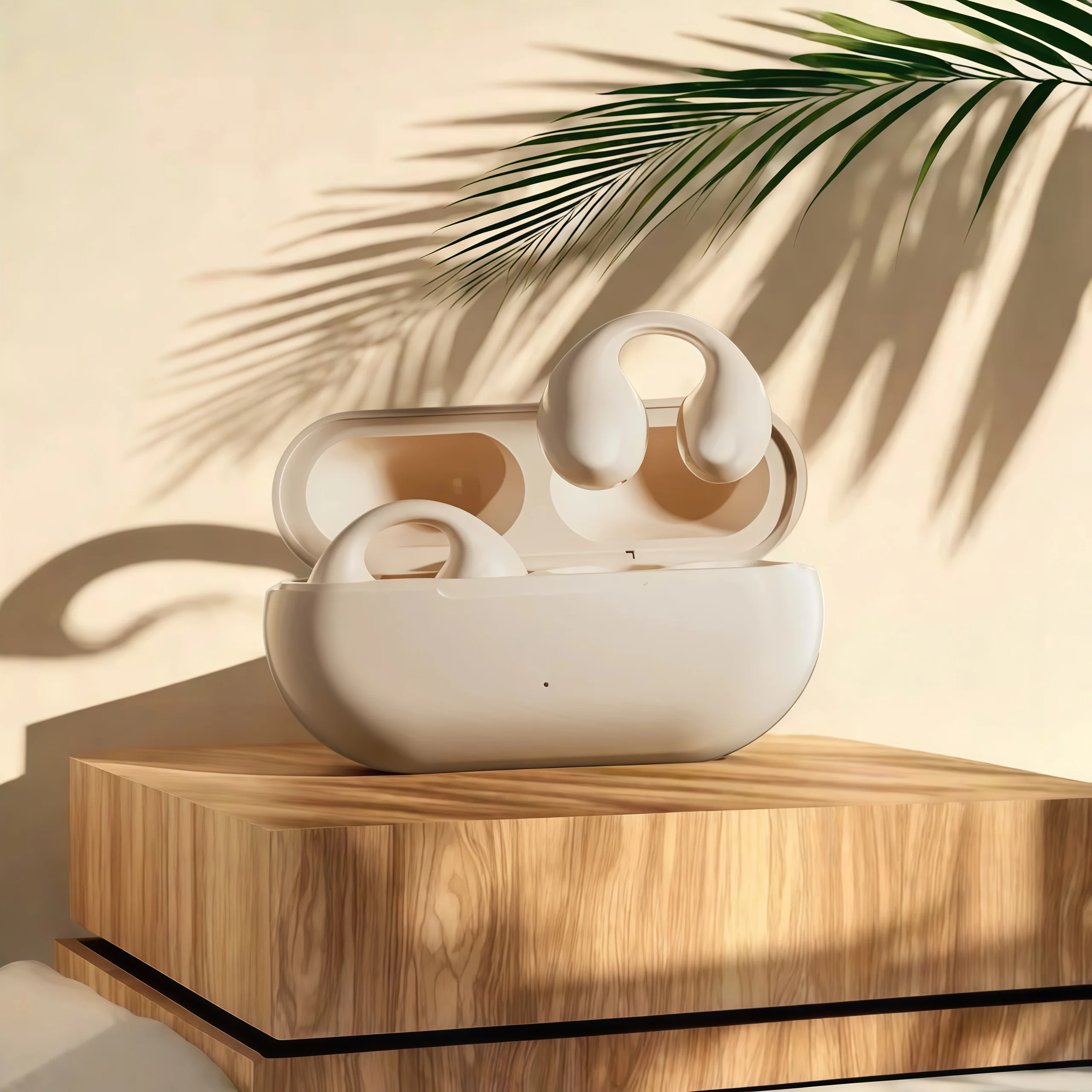 2025 سماعة أذن رياضية جديدة مفتوحة الأذن توصيل هوائي 5.3 سماعة رأس بلوتوث TWS لاسلكية مناسبة لهواتف iPhone وAndroid. #1