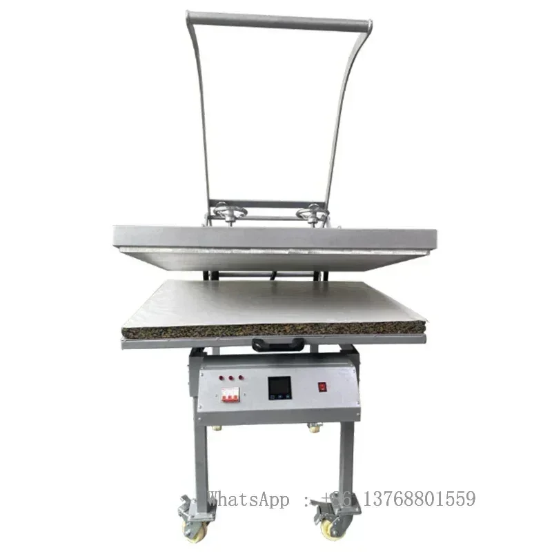 80*100cm Manual Large Format Heat Press machine white ink heat press machine magnetic semi-automatic pull-out printing machine