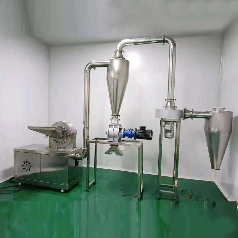 304 stainless steel tooth claw grinder barbecue material sugar salt grinder dust-free self-priming rice mill view 4