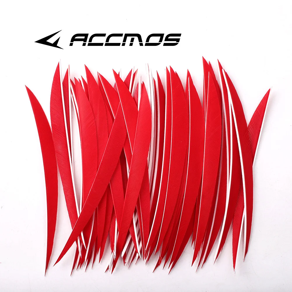 

36 шт./упак. 6 дюймов 7 дюймов натуральные перья для стрел DIY оперение аксессуары для стрельбы из лука