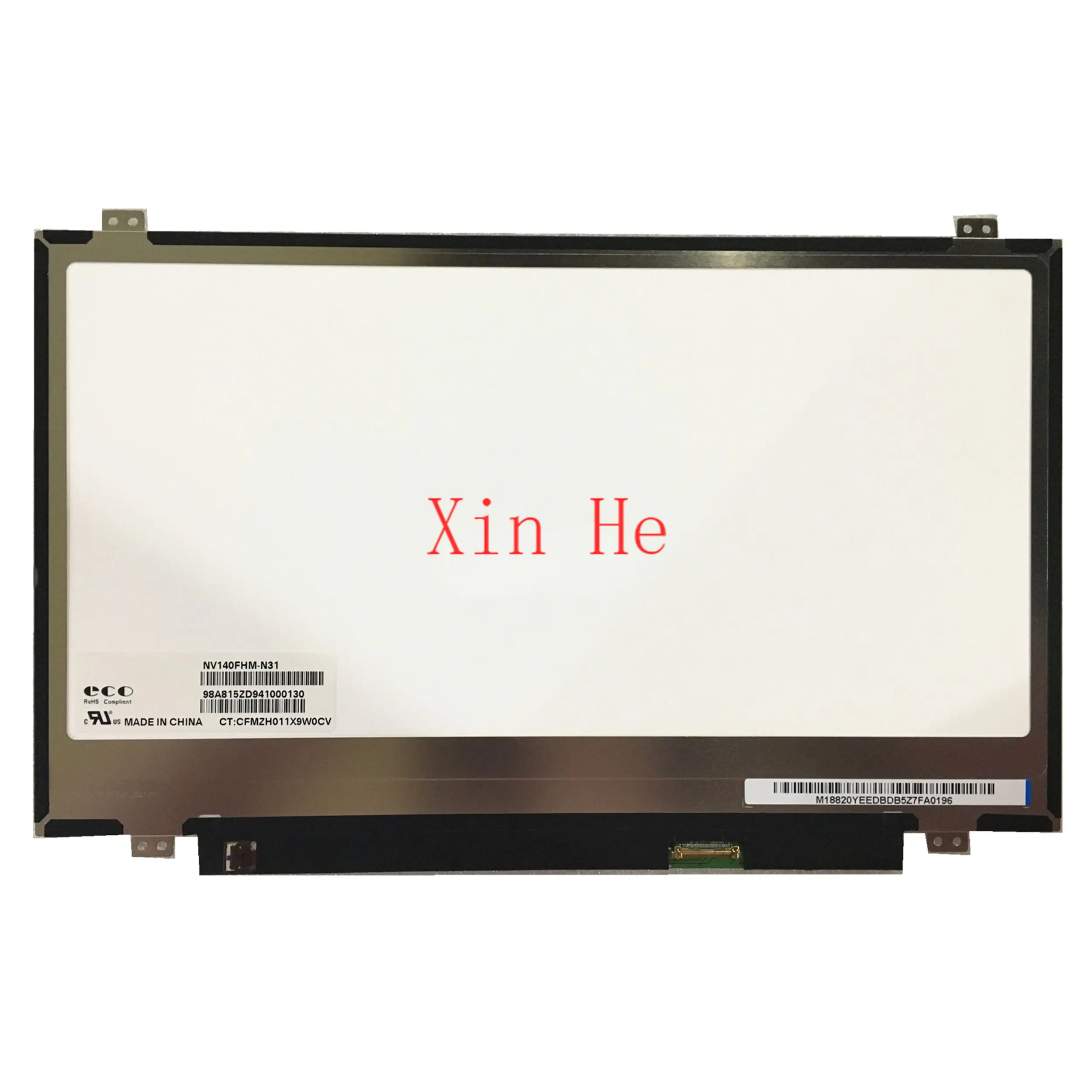 

NV140FHM-N31 NV140FHM-N41 N140HCE EAB EBA EA1 14-дюймовый ЖК-дисплей светодиодный SCREEN 1920*1080 EDP 30-контактный