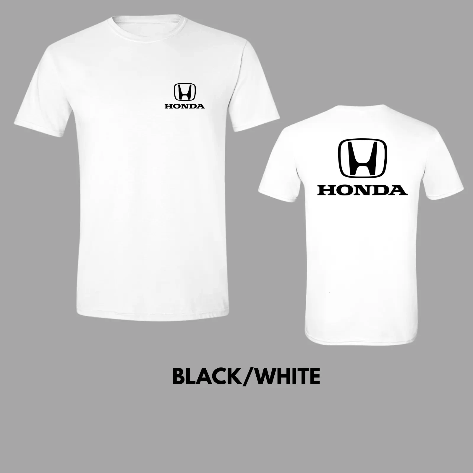 2025 جديد هوندا عالية الجودة قصيرة الأكمام قميص الرجال النساء المألوف تي شيرت غير رسمي ثلاثية الأبعاد رقيقة تنفس التجفيف السريع جيرسي