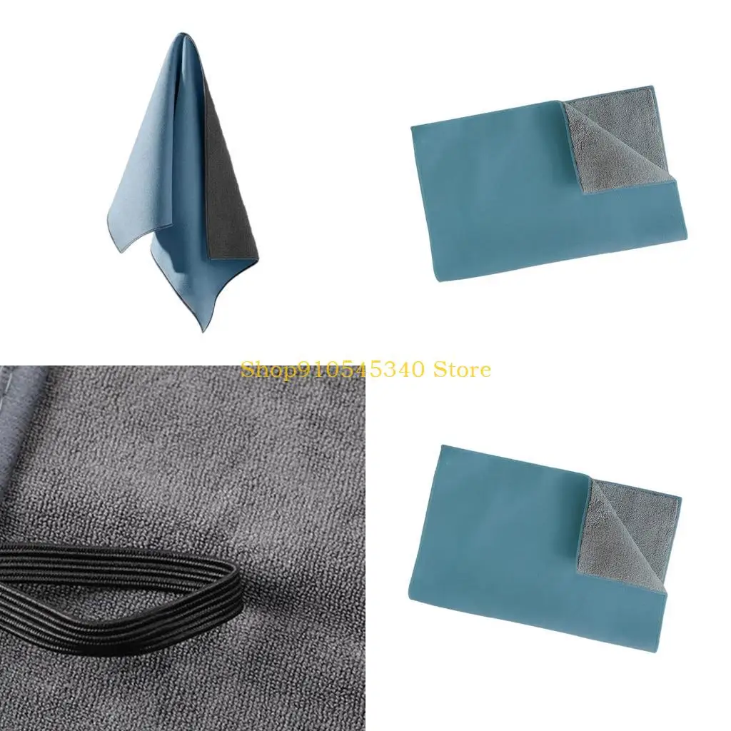 U2JA Multipurpose Suedes Car Wash Towel Thick Design High Capacity Water Absorption Quick Drying Cloth for Home