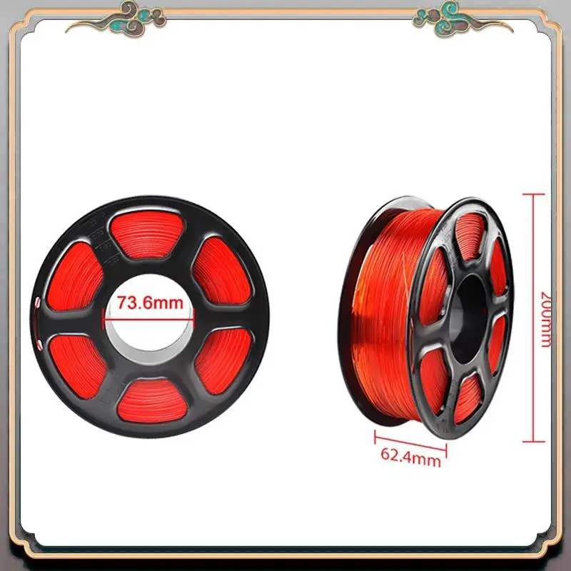 

Durable PLA 3D Printer Filament, Neatly Wound PLA Filament 1.75Mm Fit Most FDM 3D Printers,1KG Spool PLA Filament