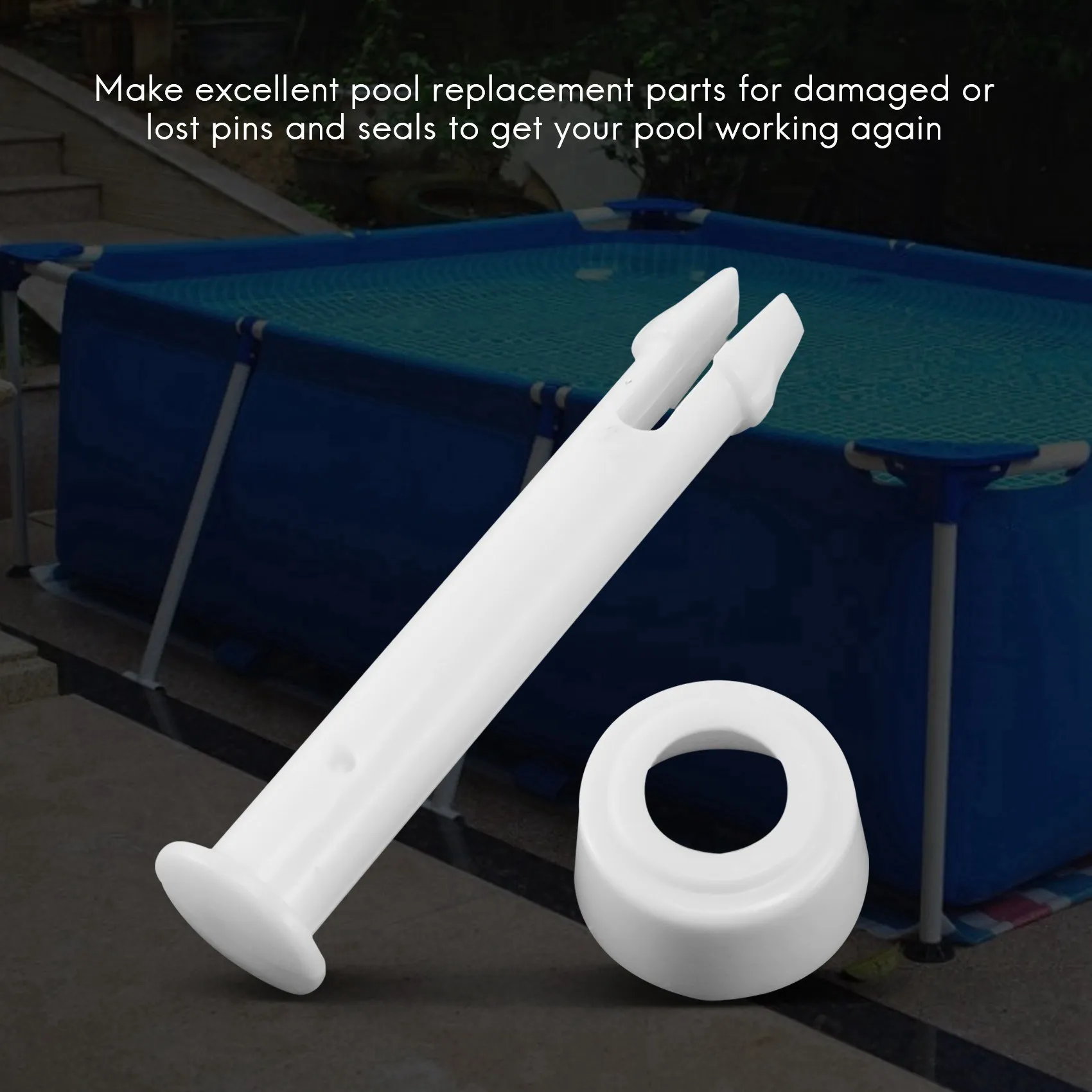 スイミングプール用ジョイントピン,6cm, 2.36インチ,24個,28270-28273