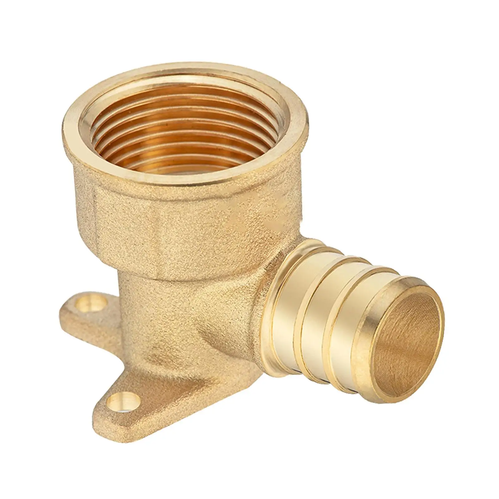 Pex Crimp Fitting Leakproof Copper Multipurpose Portable Connector Shower Head Fitting Brass Pex Crimp Fittings Drop Ear Elbow