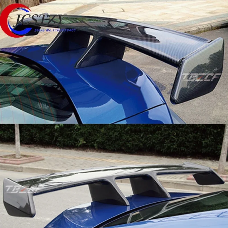 Car-styling Carbon Fiber Material ZELE Style GT 86 BRZ Rear Trunk Wing Spoiler For Subaru BRZ Toyota 86 GT86