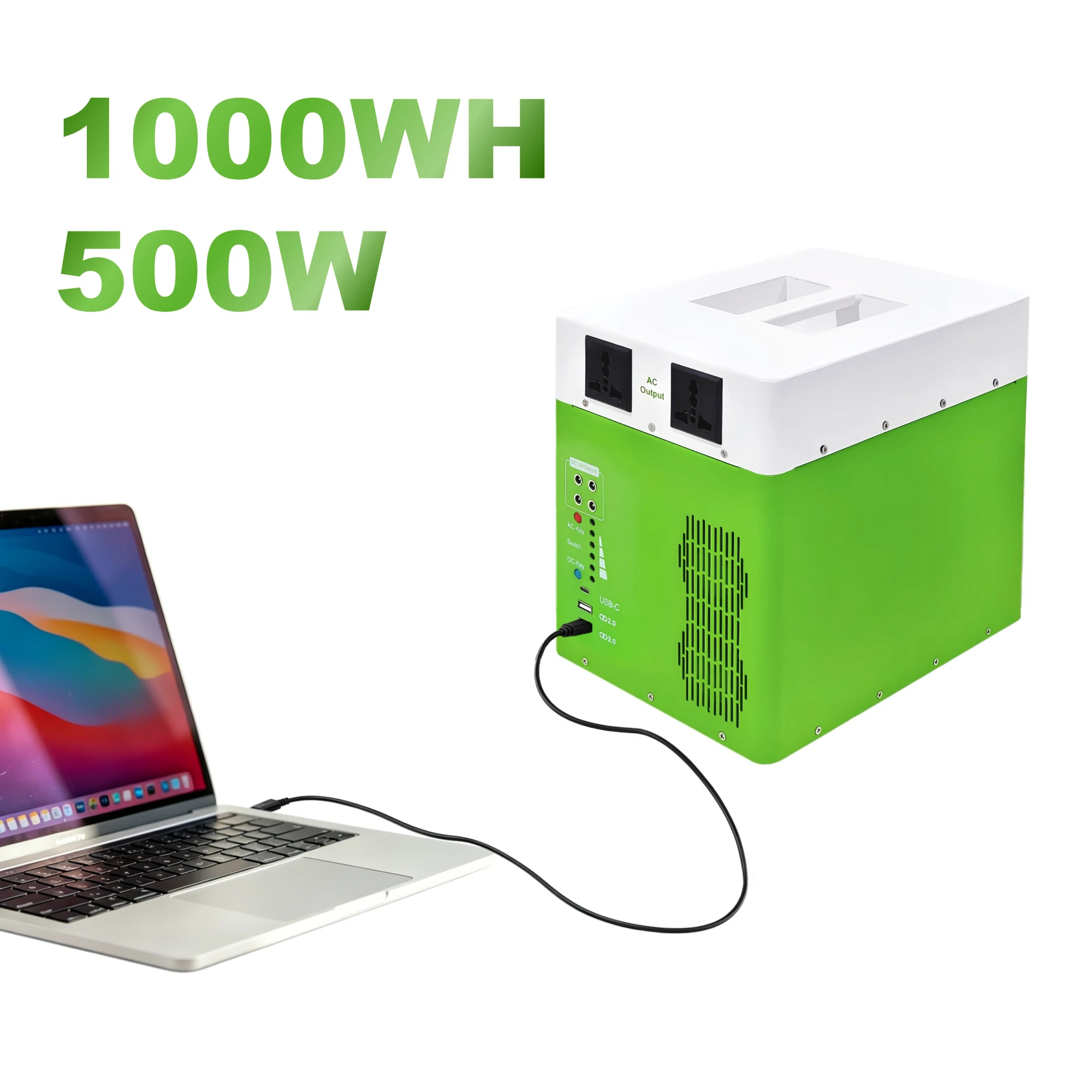High-Power Mobile Emergency Power Supply Portable Design For Electric Drills Projectors Outdoor Use General-Purpose Emergency