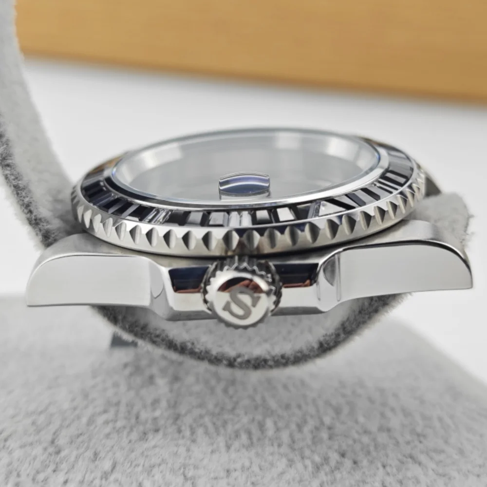 NH35 shell 41mm water ghost shell precision S shell installation NH34 NH38 NH36 diamond inlaid watch modification accessories