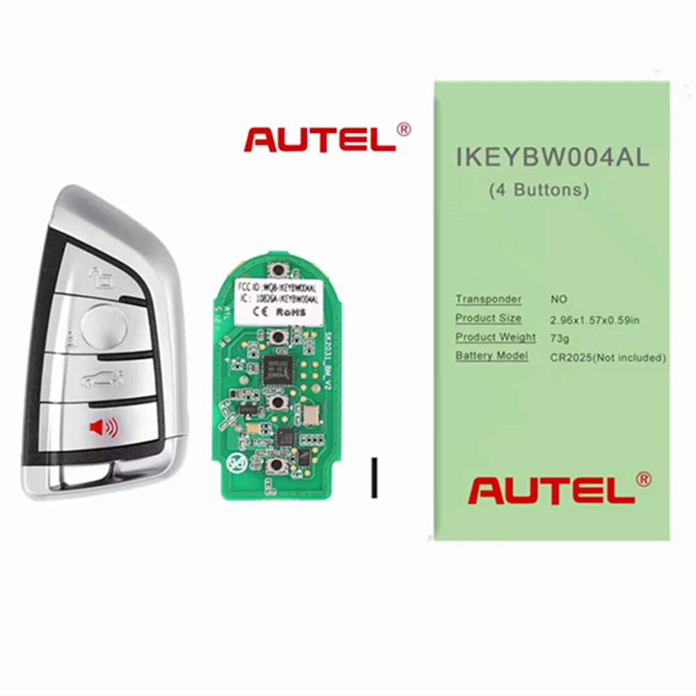 

Autel razor style for BMW smart universal key ikeybw003al ikeybw004al program with maxiim km100 E key programmer 1PCS/LOT