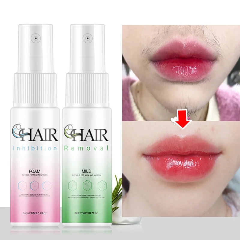 2 Minutes Fast Hair Removal Spray Painless Hair Growth Inhibitor Arm Armpit Leg Face Permanent Depilatory Men Women Body Care