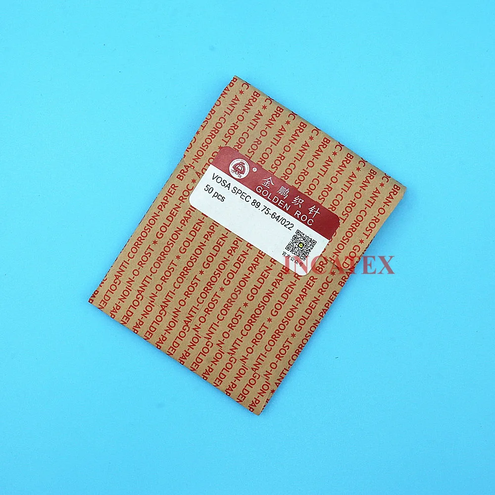 

200 шт. натуральная вязальная игла Golden Roc Vosa Spec 89,75-64/022 для китайской вязальной машины SHIMA SEIKI 12 г, игла с большим крючком