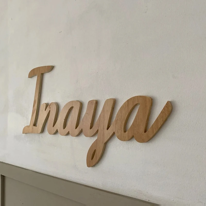 Custom Wall Name for Teen Bedroom Childs Room Name Sign Wooden Wall Sign