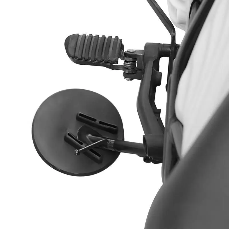 Motorcycle Universal Kickstand Pad Kick Stand Coaster Puck Parking Stand Support Plate Helps Park Kick Stand Coaster Puck