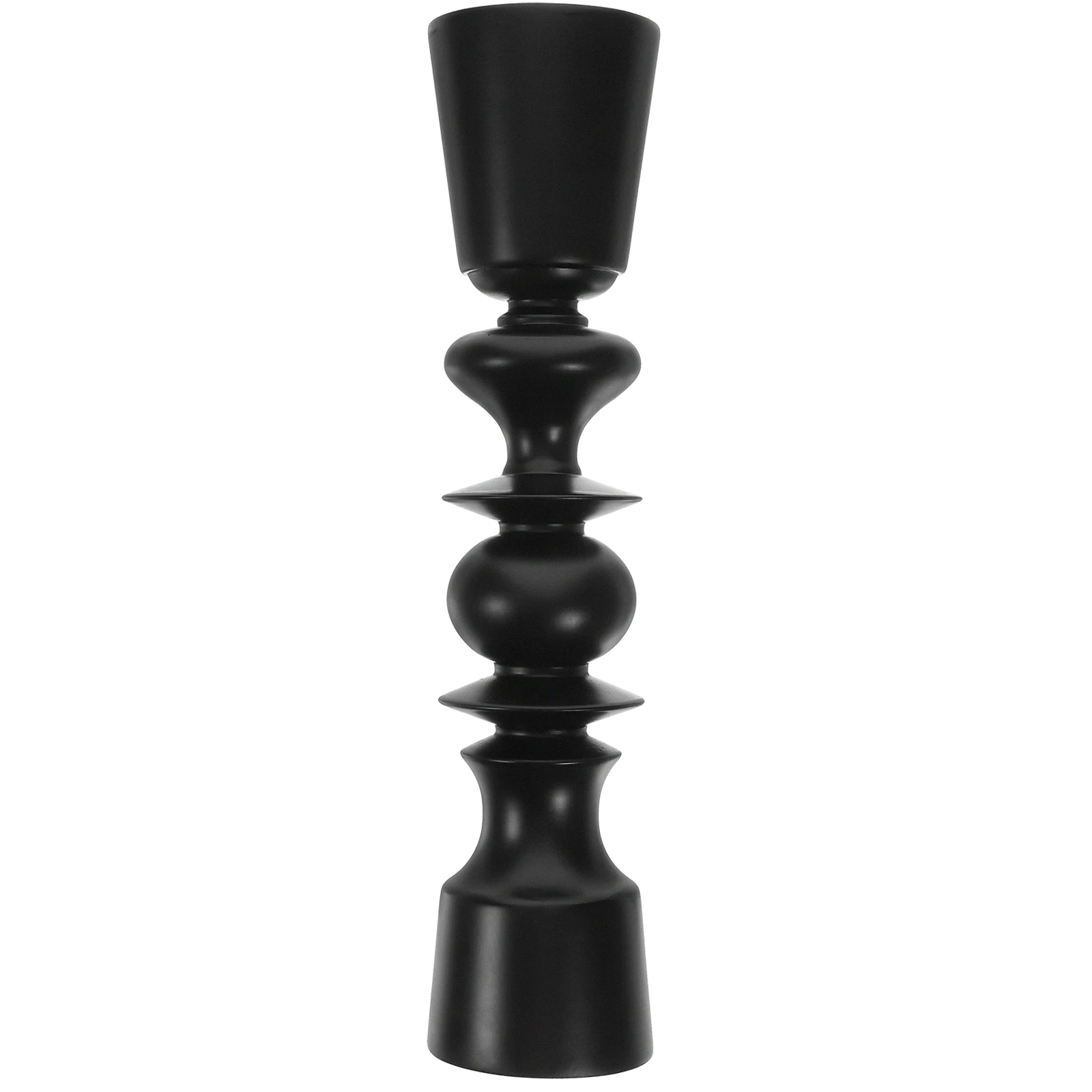 

Candlestick Ornament Wedding Tabletop Decor Household Candleholder Craft Decoration Tealight Wooden Office