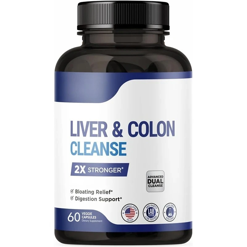 

Liver Cleansing -2x Strong - Liver Repair - Advanced Milk Thistle Supplement - Pure 60 Capsules