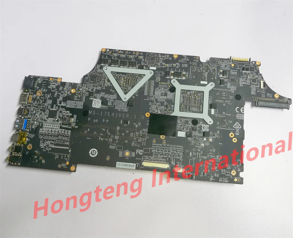 MS-17E41 Laptop Motherboard For MSI MS-17E MS-17E4 WE75 Notebook Mainboard With i5-9300H gtx1650m 4G 100% Works Perfectly