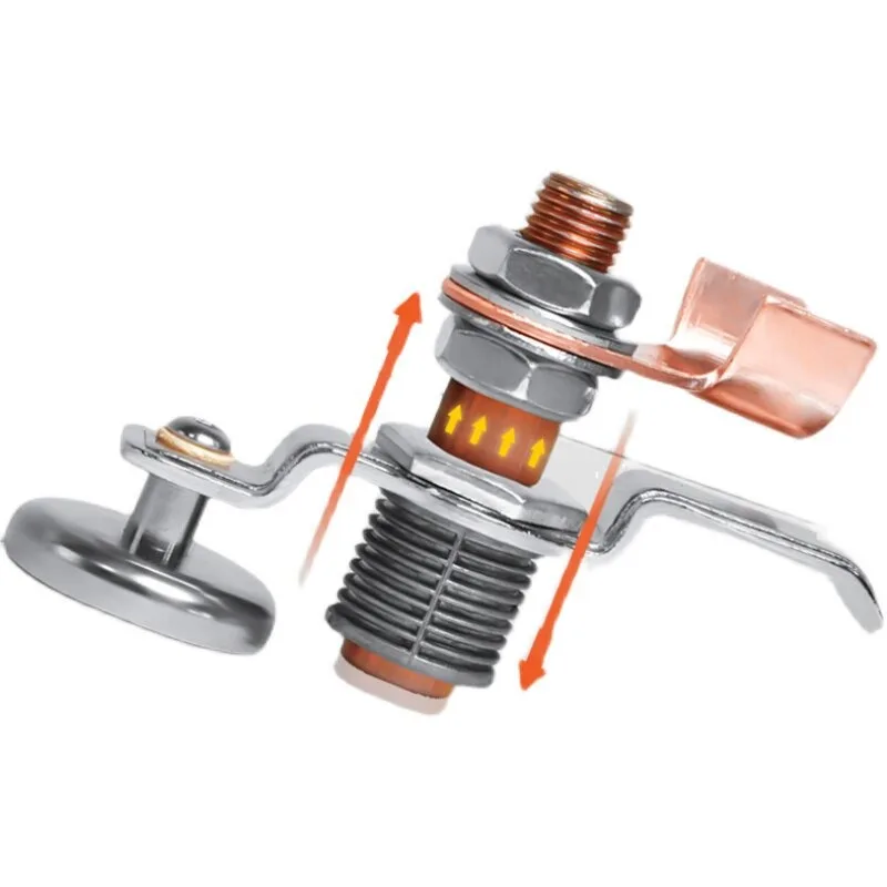 FOR Welding Machine Electrode Rapid Fire Ground Wire Clamp Grounding  Welding Strong Magnetic Auxiliary Conductive Lapping